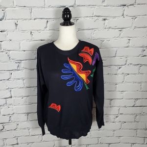 Escada Vintage Embroidered Sweater